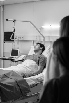Husband in a hospital after overdose